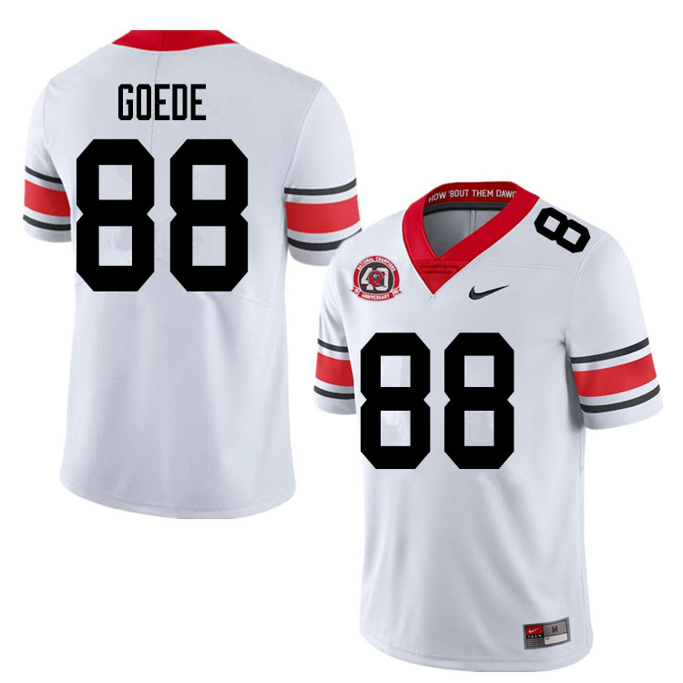 2020 Men #88 Ryland Goede Georgia Bulldogs 1980 National Champions 40th Anniversary College Football - Click Image to Close